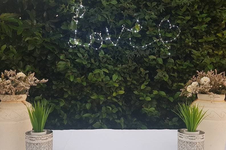 Salón La Maruja, detalle del espacio