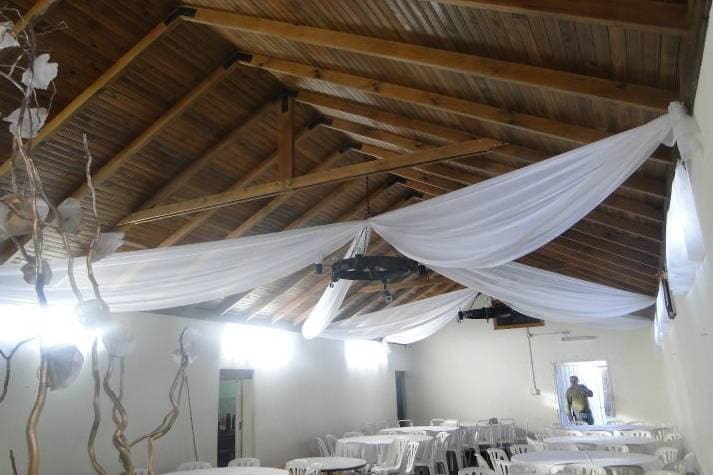 Salón de Fiestas Los Pinos, detalle del espacio
