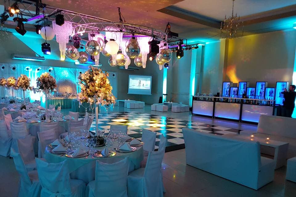 Salón Azul y Victoria Plaza, detalle del espacio