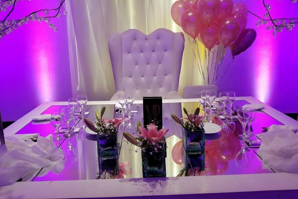 Angels Eventos, detalle del espacio