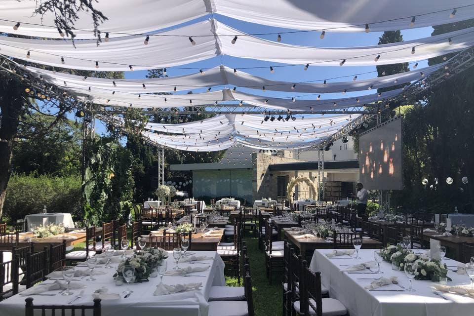 Espacio Marfil Eventos, detalle del espacio