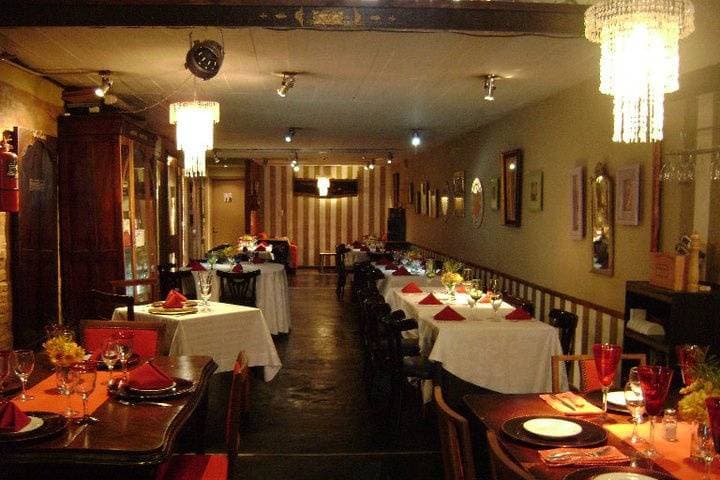 VeintiCinco Restaurant, detalle del espacio