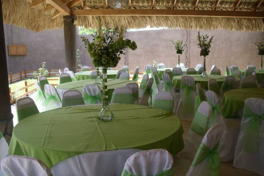 Zohar Recepciones, detalle del espacio