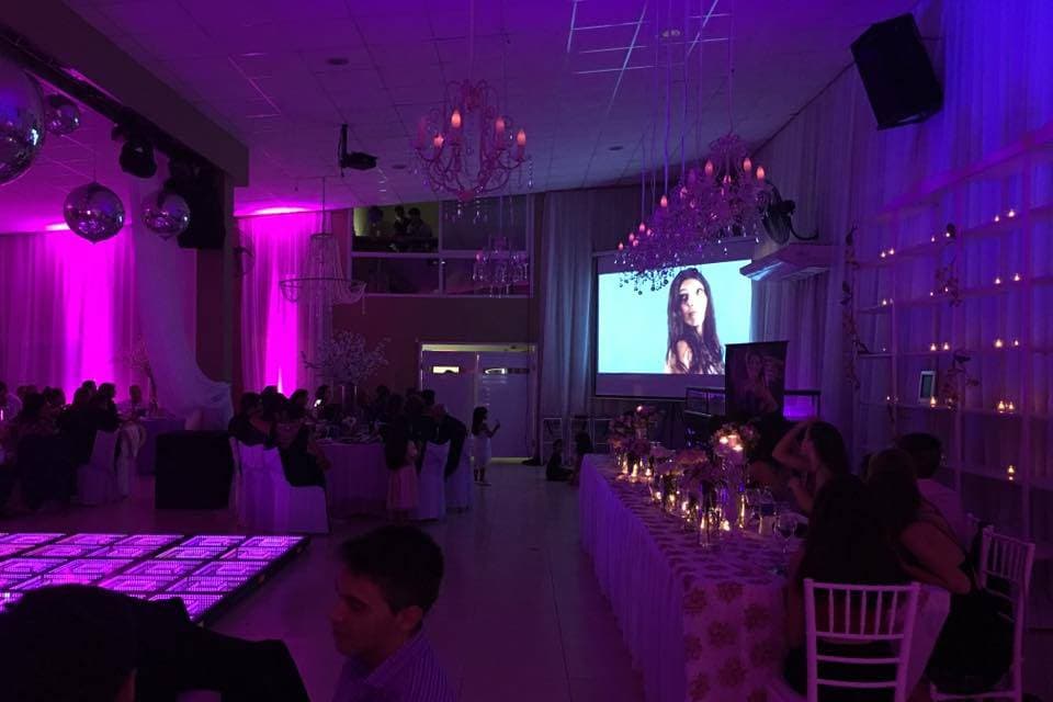 Cinco Soles Eventos, ambiente para celebraciones