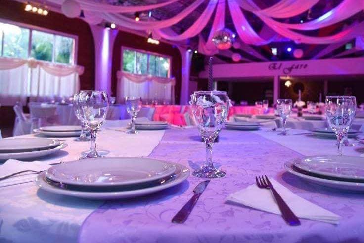 Salón de Eventos El Faro, detalle del espacio
