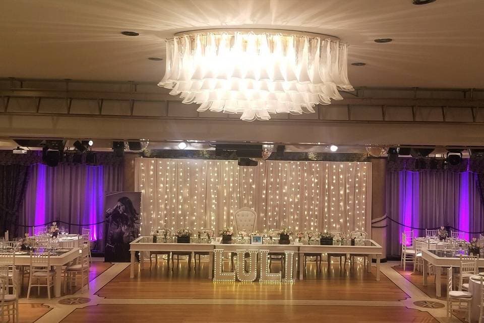 Moaré Eventos, detalle del espacio