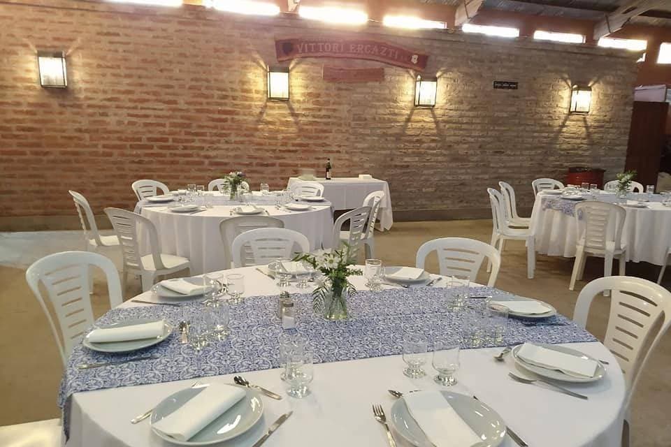 Los Amigos Eventos, detalle del espacio