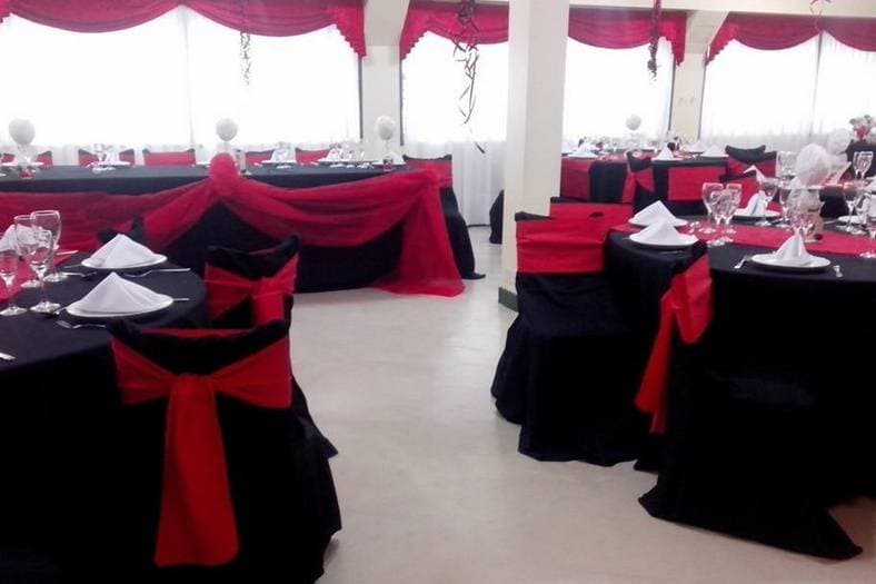 Bebian Eventos, detalle del espacio