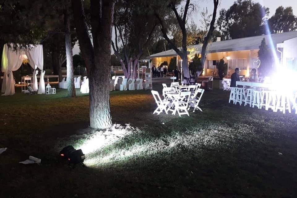 Masía del Sol, detalle del espacio