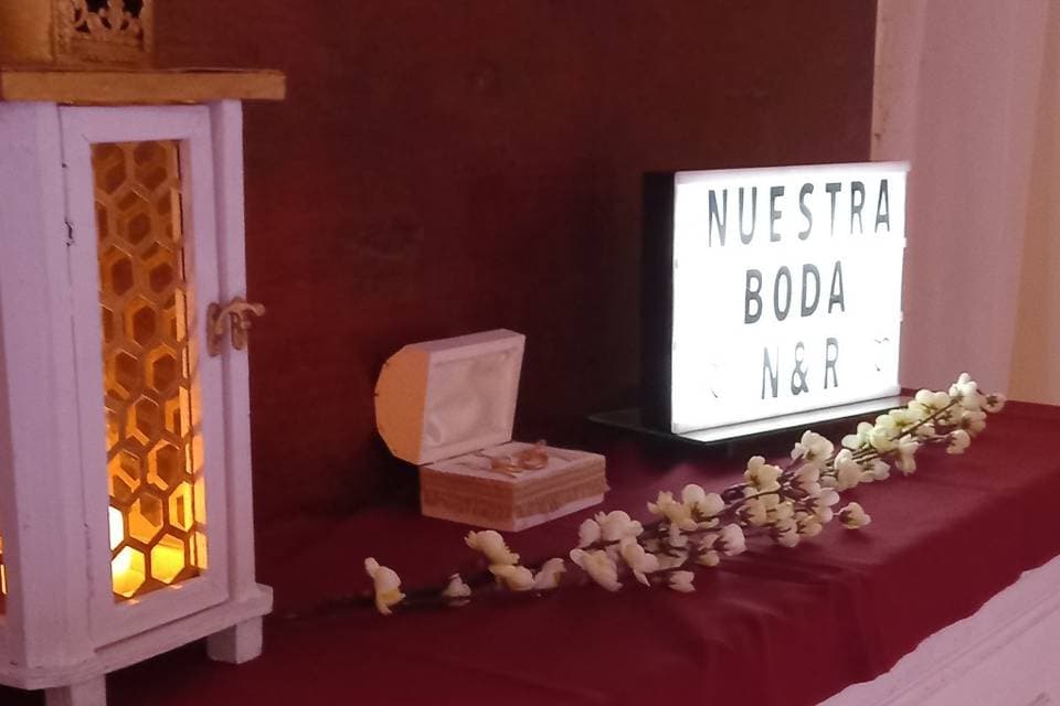 El Lucero Eventos, detalle del espacio