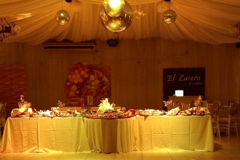 El Lucero Eventos, ambiente para celebraciones