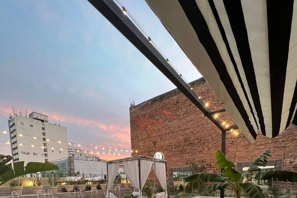 Azur Real Hotel Boutique, detalle del espacio