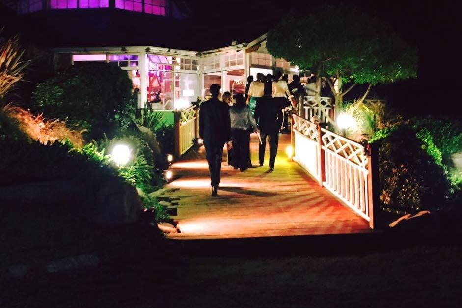 Mirador Walkiki-Ala Wai, detalle del espacio
