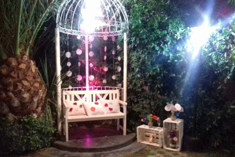 Posta de Chacras Eventos, detalle del espacio