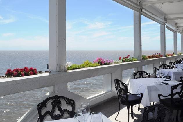 El Muelle Restaurante, detalle del espacio