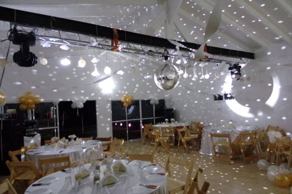 Mst Eventos, detalle del espacio