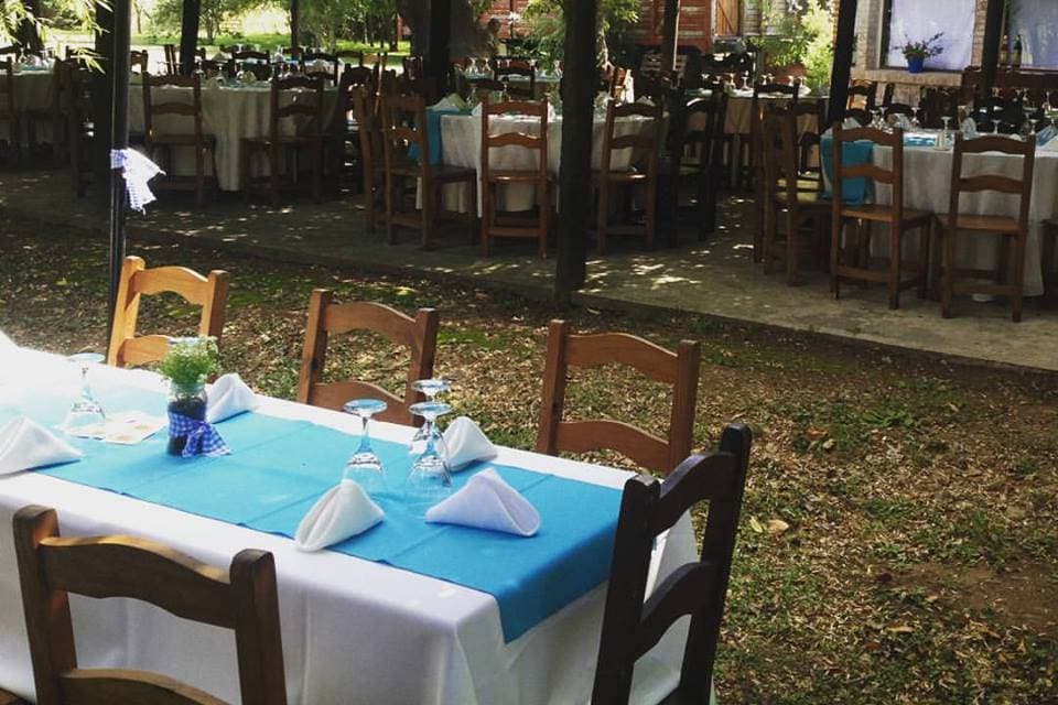 Don Santiago Eventos, detalle del espacio
