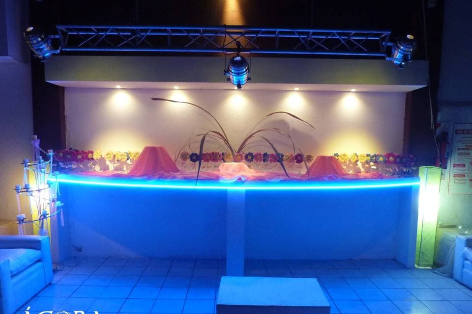 Ágora Fiestas y Eventos, detalle del espacio