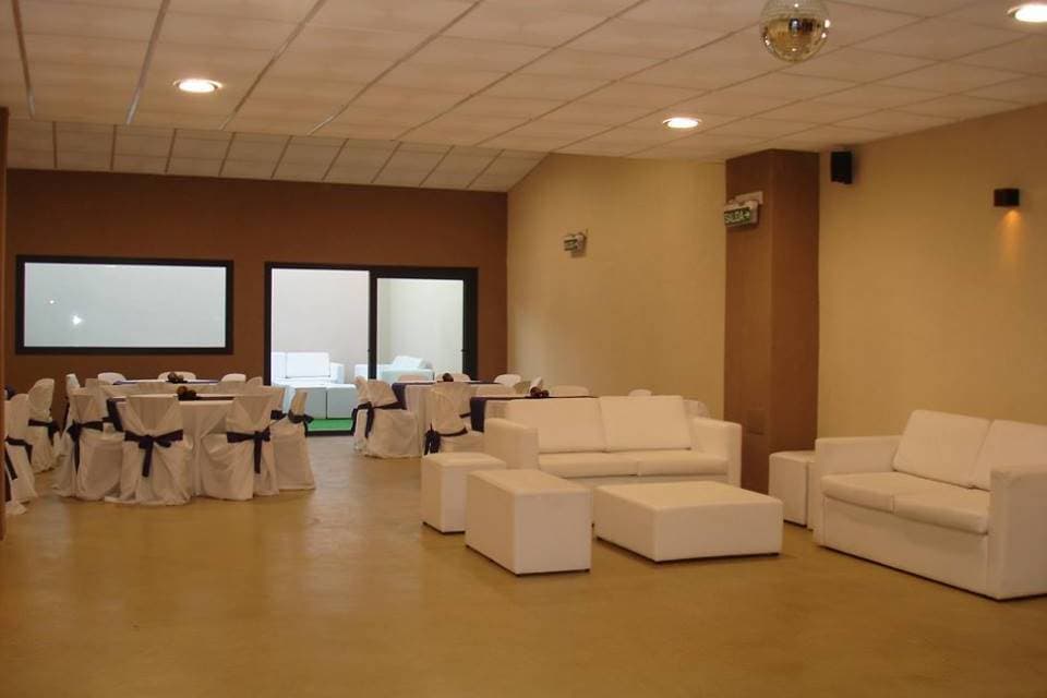 Salón de Fiestas Barabay, detalle del espacio