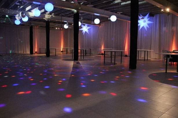 Salón de Eventos de La Concordia, detalle del espacio