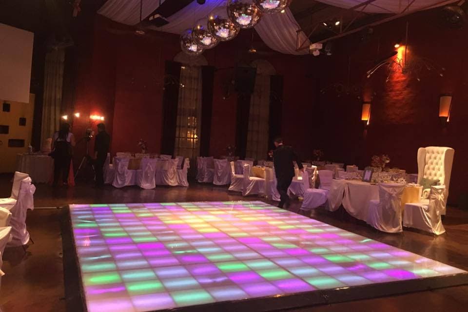 Salón de las Antorchas, ambiente para celebraciones
