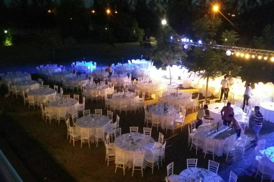 Vergel del Bosque Multieventos, detalle del espacio