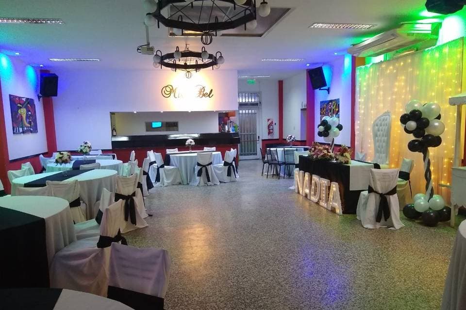 MilaBel Multieventos, detalle del espacio
