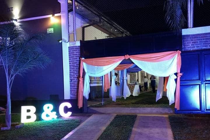 Salón de Eventos Don Pepe, detalle del espacio