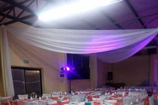 Salón de Eventos La Martina, detalle del espacio