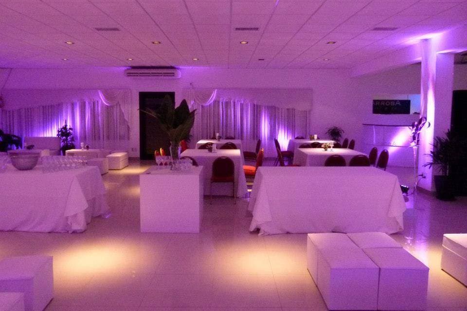 Arroba Eventos, detalle del espacio