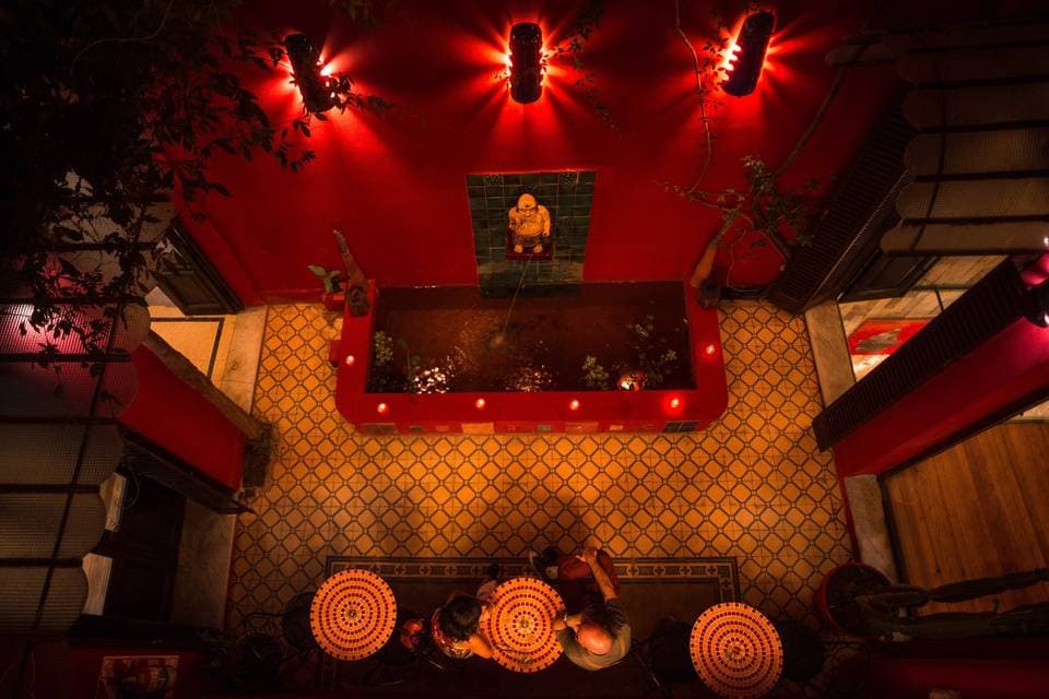 Farabute Resto, detalle del espacio
