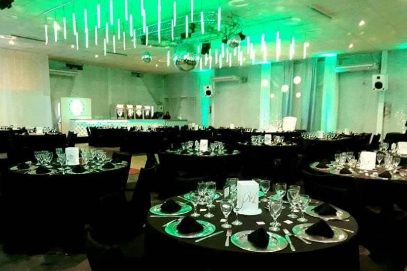 Santlar Eventos, detalle del espacio