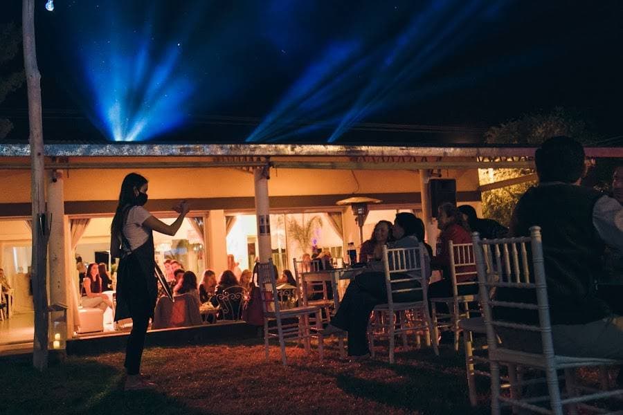 Tijereta, ambiente para celebraciones