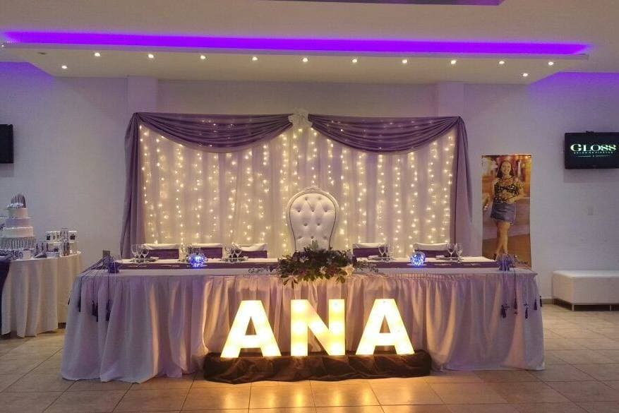 Gloss Eventos, ambiente para celebraciones