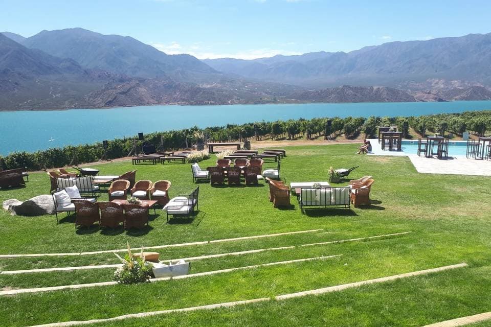 Gran Hotel Potrerillos, detalle del espacio