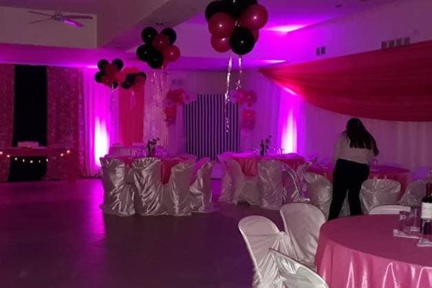 Malú Eventos, detalle del espacio