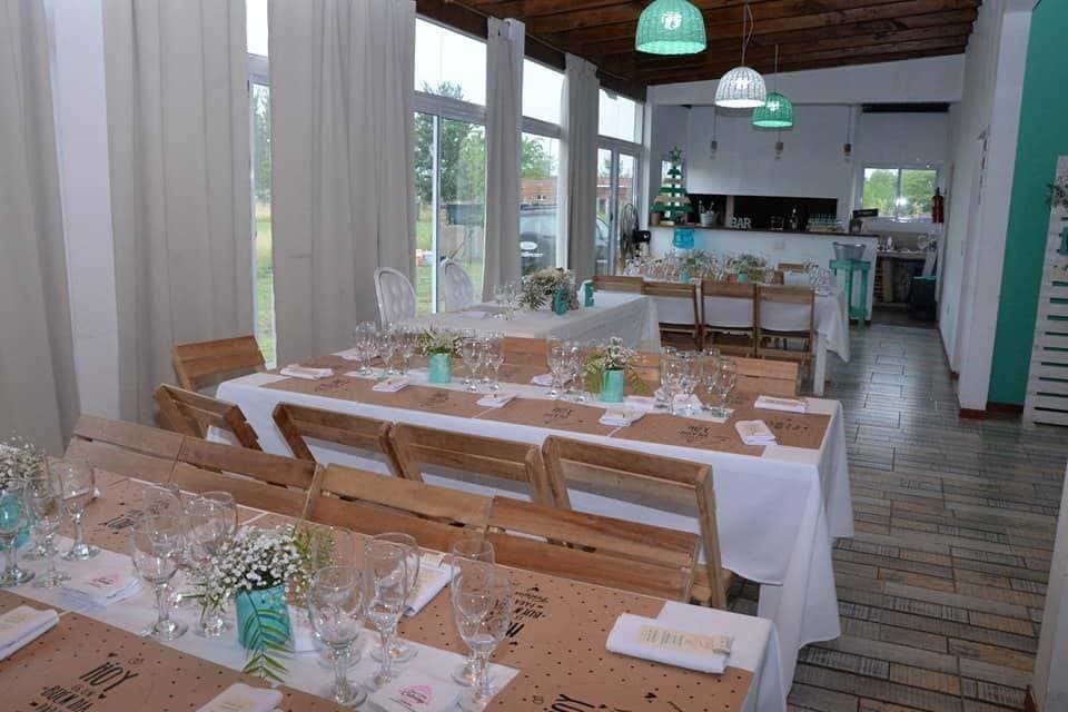 Entre Nosotros Eventos, detalle del espacio