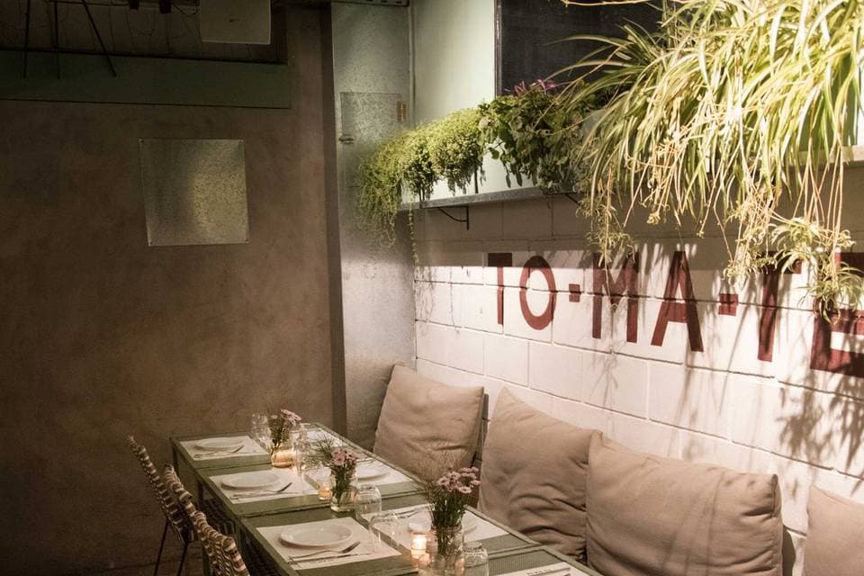 Tomate, ambiente para celebraciones