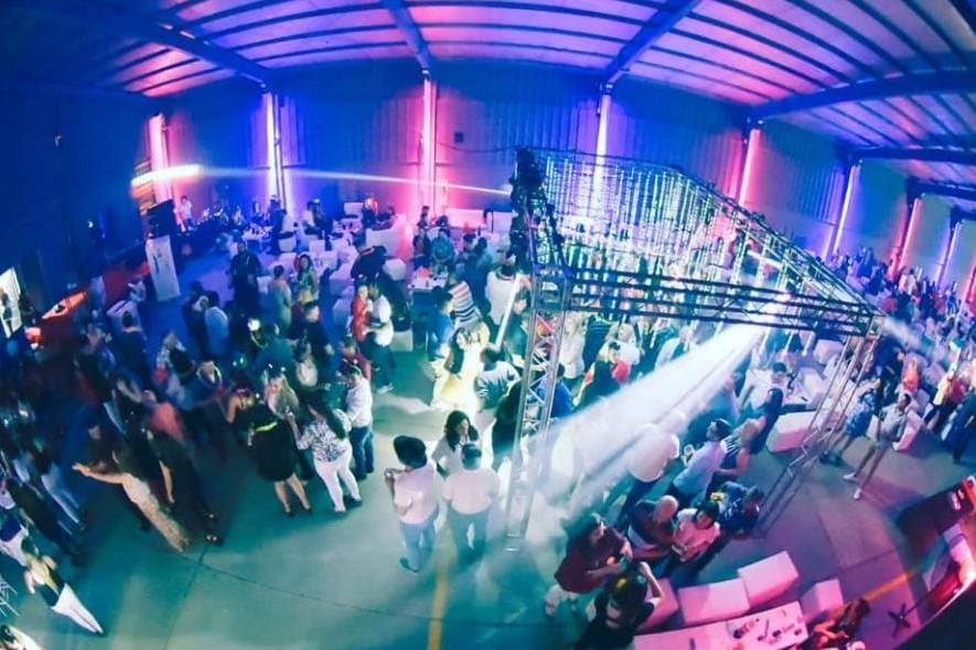Factory Eventos, detalle del espacio