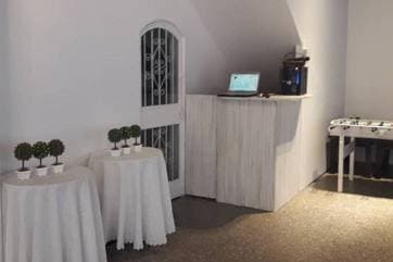 Bosque Caramelo Salón Multieventos, detalle del espacio