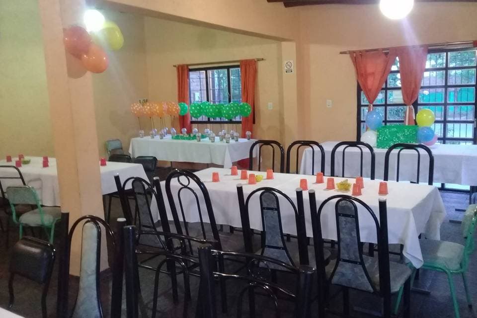 La Palmera Un Lugar, detalle del espacio