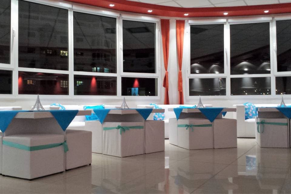 Rialto Eventos, detalle del espacio