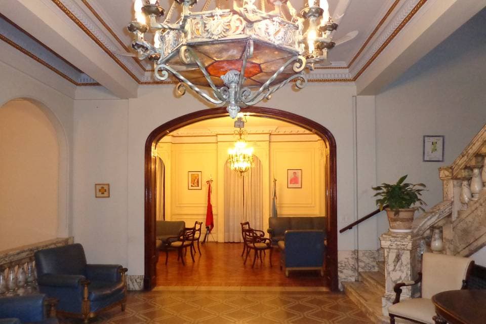 Club Libanes de Buenos Aires, detalle del espacio