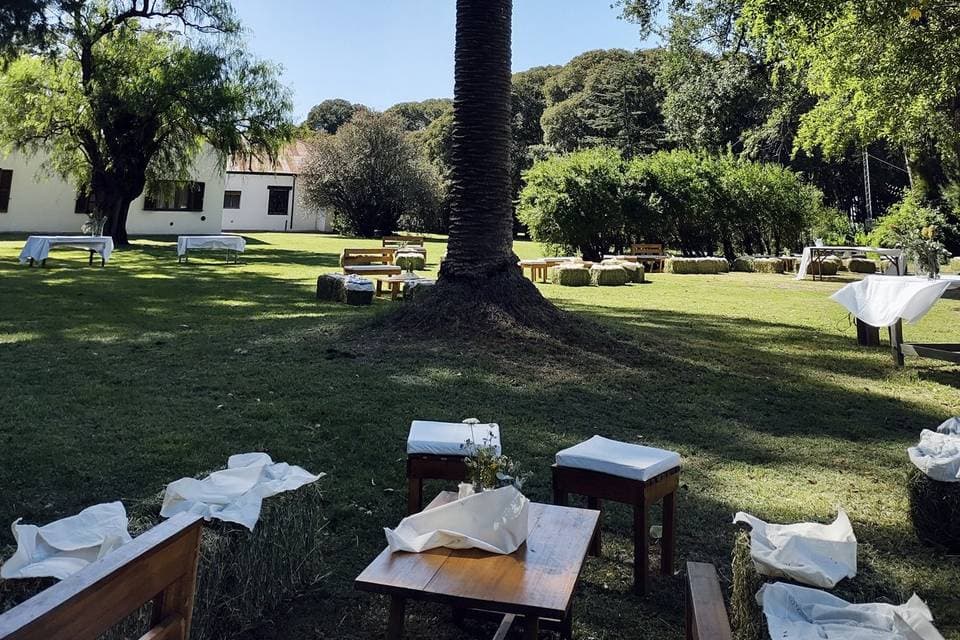 Estancia La Tomasa, ambiente para celebraciones