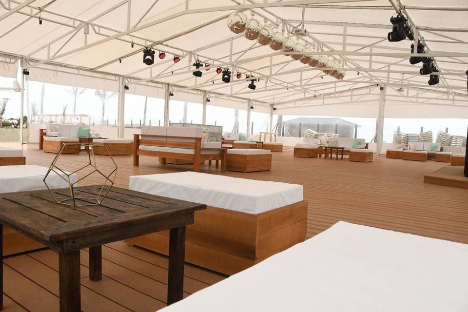 Jano's Beach, detalle del espacio