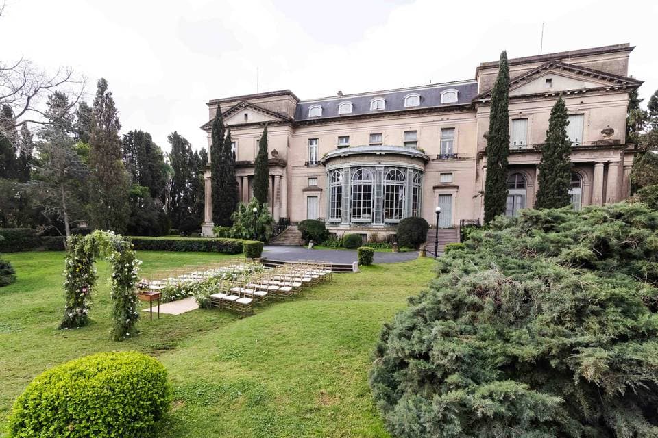 Palacio Sans Souci, detalle del espacio