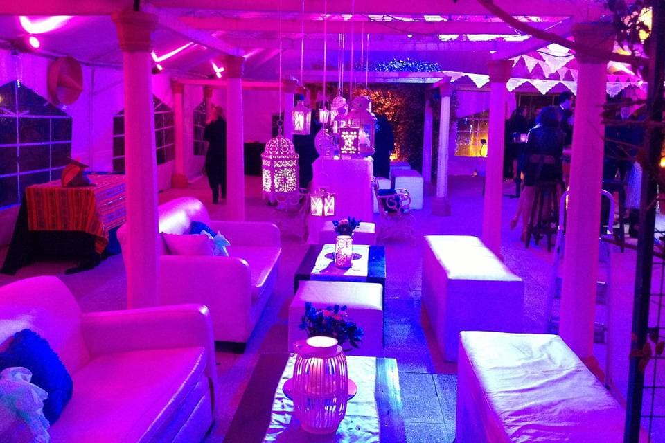 Libertador Eventos, detalle del espacio