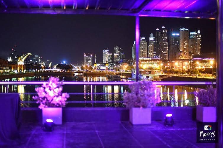 Eventos Puerto Madero, detalle del espacio