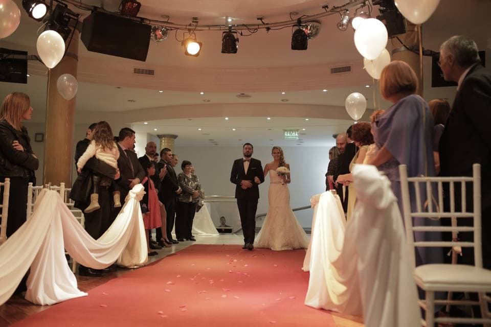 Gala Recepciones, detalle del espacio