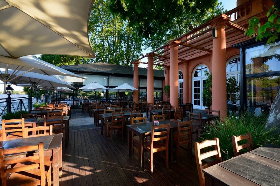 María del Luján Restaurante, detalle del espacio
